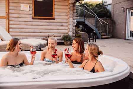 Hamptons relaxing spa activity bachelorettes