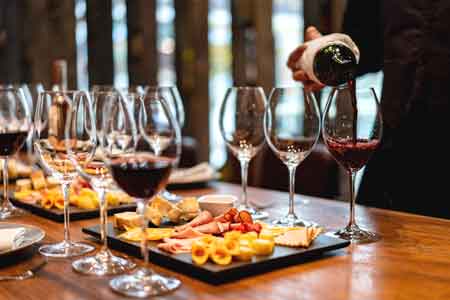 fine dining hamptons winery bash